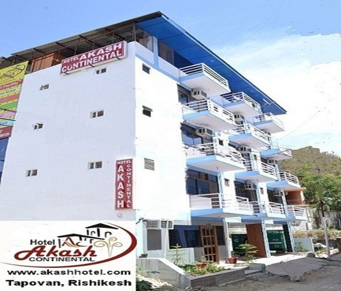 Akash Continental Hotell Rishīkesh Eksteriør bilde